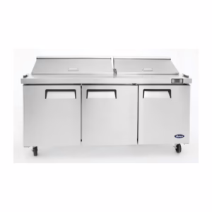 Mesón Saladette 3 Puertas Acero 598L MSF8304-MSALD72" Atosa - Imagen 1